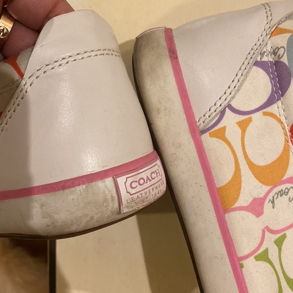 Coach Barrett multi color sneaker - Picture 6 of 6